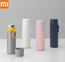 Laden Sie das Bild in den Galerie-Viewer, Xiaomi Portable Thermos Cup Coffee Tea Milk Travel Mug Thermo Bottle 450ml 316 stainless steel Liner 24h lock temperature