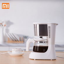 Laden Sie das Bild in den Galerie-Viewer, Xiaomi YOULG Coffee Machine 220V Espresso Maker 652ml Glass Kettle Coffee Powder Filter Anti-Drip Insulation Teapot From Youpin