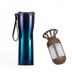 Xiaomi Travel Mug Moka Smart Coffee Tumbler Vacuum Insulation Bottle Touch Temperature Display Screen Stainless Steel Coffee Cup